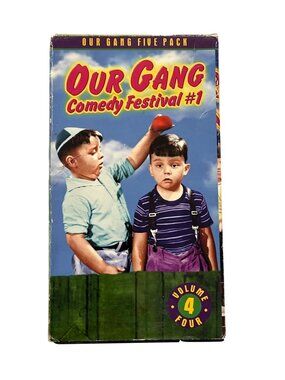 Our Gang Comedy Festival 1 1999 VHS Volume 4 Little Rascals Comedy Pre-Owned